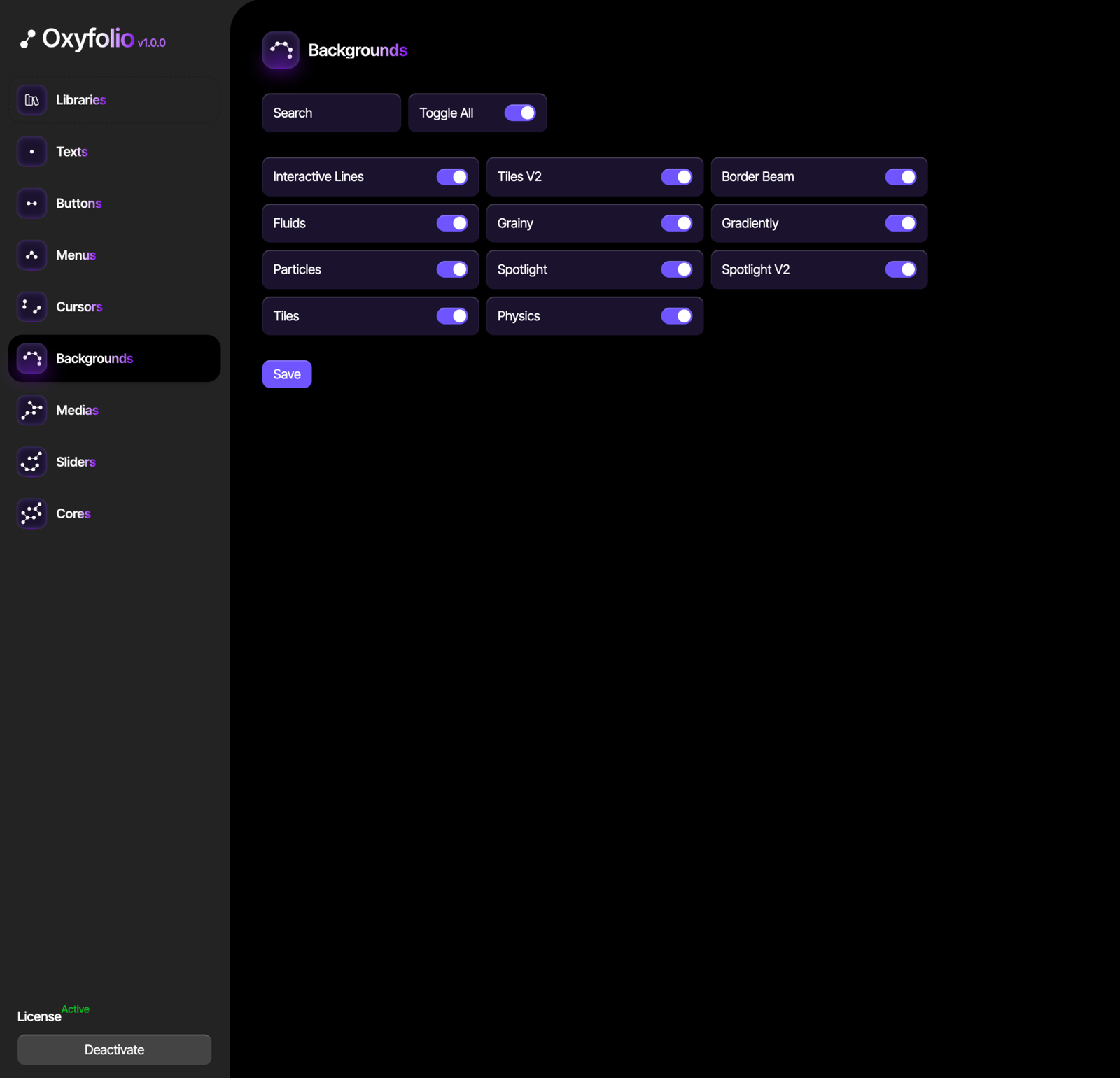 Oxyfolio | Beautiful elements plugin for Oxygen Builder